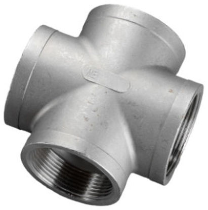 Picture of COUPLING CROSS 4" 150# SS304 FPT